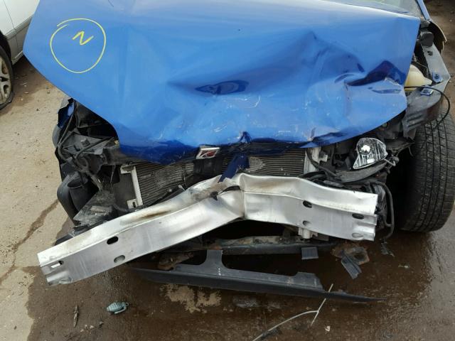 1G8AN15F06Z123367 - 2006 SATURN ION LEVEL BLUE photo 10