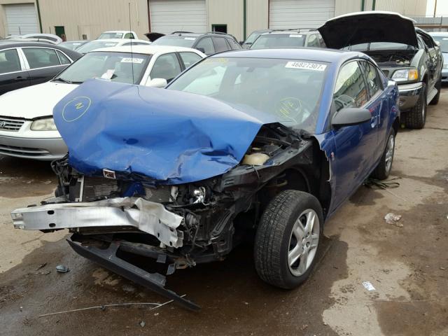 1G8AN15F06Z123367 - 2006 SATURN ION LEVEL BLUE photo 2