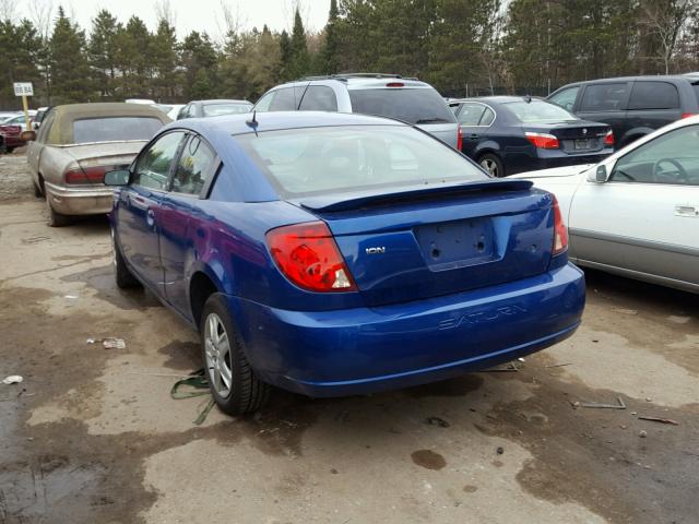 1G8AN15F06Z123367 - 2006 SATURN ION LEVEL BLUE photo 3