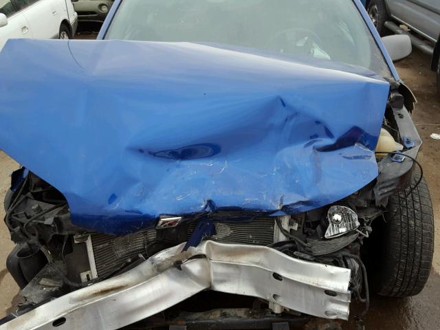 1G8AN15F06Z123367 - 2006 SATURN ION LEVEL BLUE photo 7