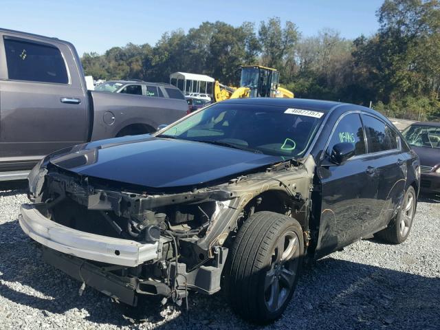 19UUA9F55CA006687 - 2012 ACURA TL BLACK photo 2