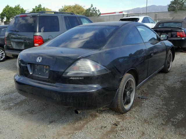 1HGCM72335A011420 - 2005 HONDA ACCORD LX BLACK photo 4