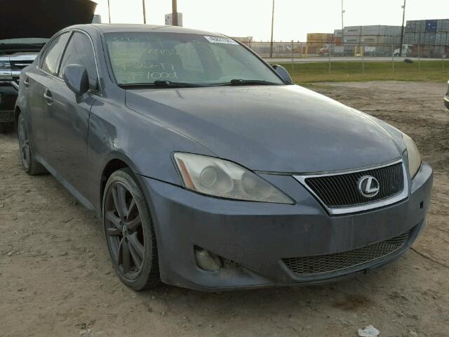 JTHBK262075039271 - 2007 LEXUS IS 250 GRAY photo 1