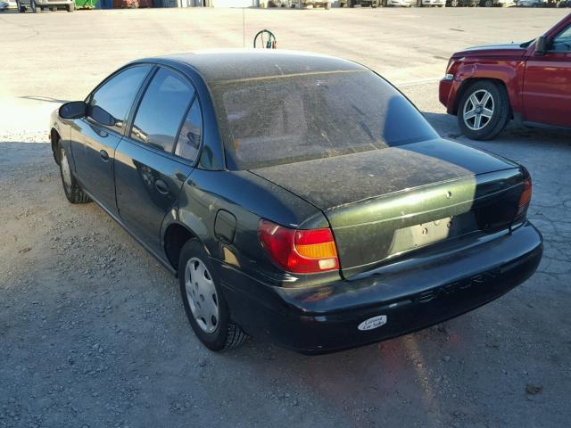 1G8ZH54832Z219363 - 2002 SATURN SL1 GREEN photo 3