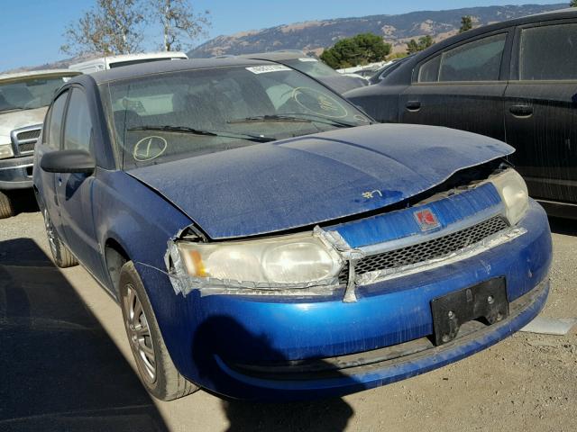 1G8AJ52FX3Z126487 - 2003 SATURN ION LEVEL BLUE photo 1