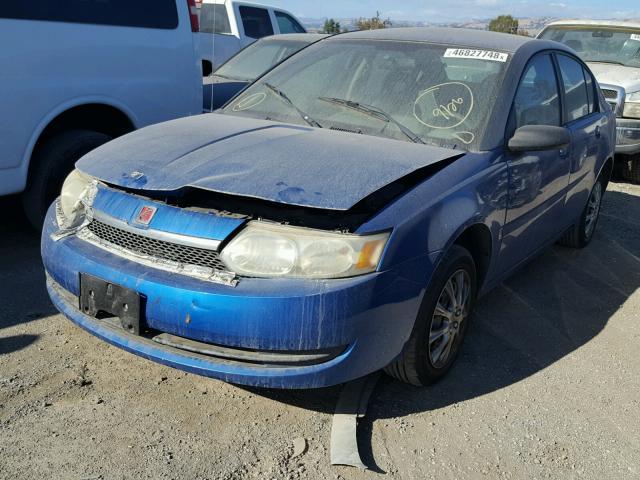 1G8AJ52FX3Z126487 - 2003 SATURN ION LEVEL BLUE photo 2