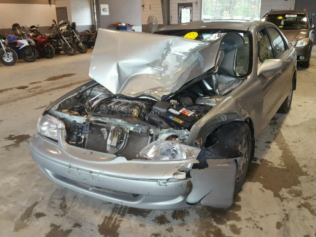 1YVGF22C4X5839320 - 1999 MAZDA 626 ES SILVER photo 2