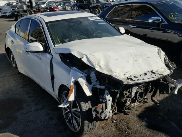 JN1BV7AP9FM341657 - 2015 INFINITI Q50 BASE WHITE photo 1