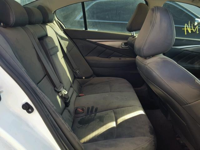 JN1BV7AP9FM341657 - 2015 INFINITI Q50 BASE WHITE photo 6