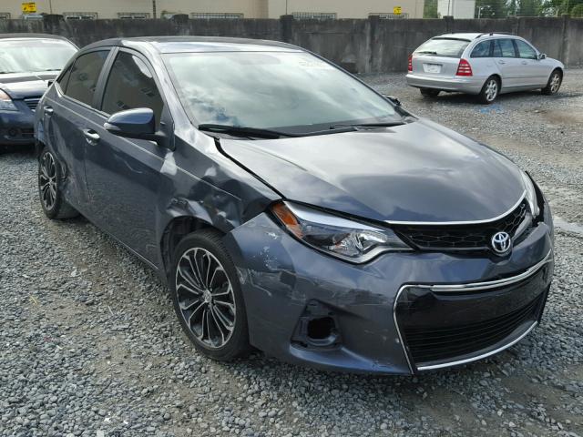 5YFBURHE0GP390986 - 2016 TOYOTA COROLLA L GRAY photo 1