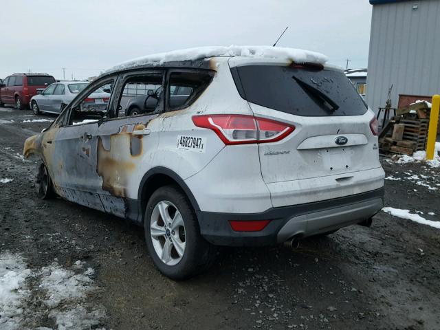 1FMCU9GX4DUA42593 - 2013 FORD ESCAPE SE WHITE photo 3