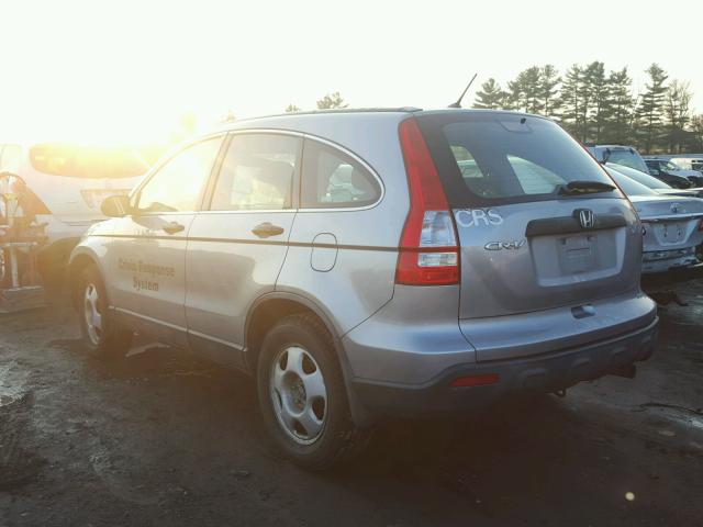 JHLRE48387C096759 - 2007 HONDA CR-V LX SILVER photo 3