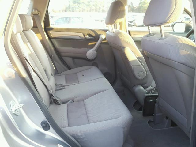 JHLRE48387C096759 - 2007 HONDA CR-V LX SILVER photo 6