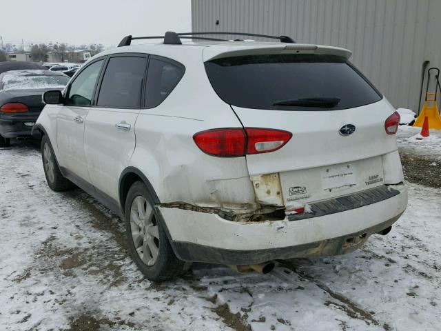 4S4WX82C264403664 - 2006 SUBARU B9 TRIBECA WHITE photo 3