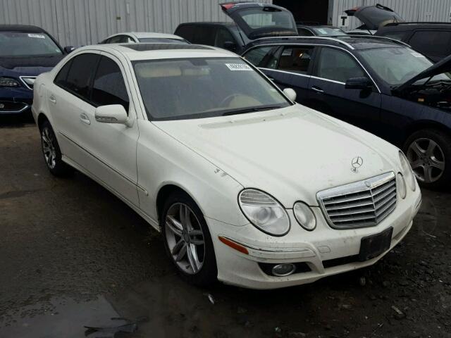 WDBUF87X19B415717 - 2009 MERCEDES-BENZ E 350 4MAT WHITE photo 1