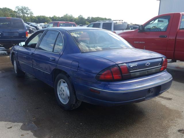 2G1WL52M5V1141715 - 1997 CHEVROLET LUMINA BAS ლურჯი ფოტო 3