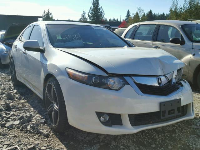 JH4CU26639C013683 - 2009 ACURA TSX WHITE photo 1