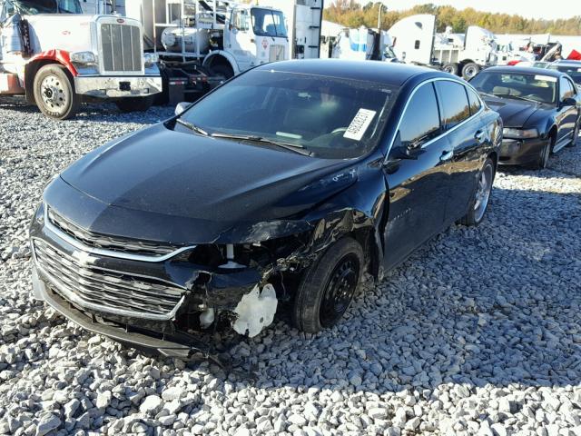 1G1ZB5ST2HF142339 - 2017 CHEVROLET MALIBU LS BLACK photo 2