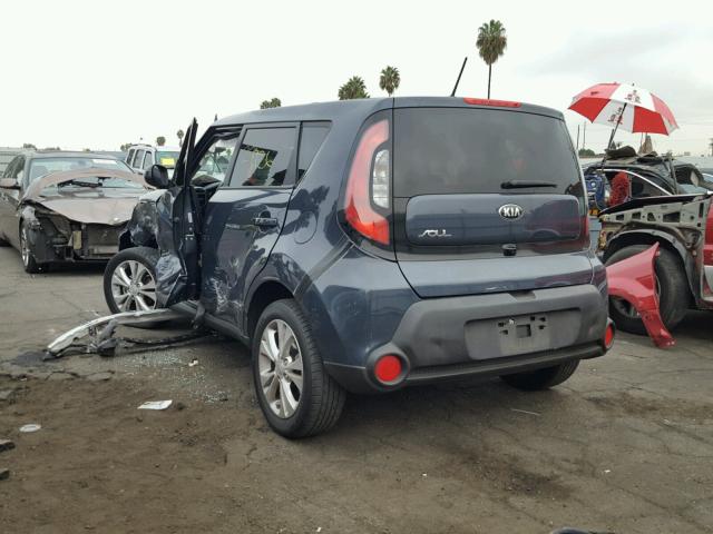 KNDJP3A59F7173818 - 2015 KIA SOUL + BLACK photo 3