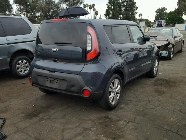 KNDJP3A59F7173818 - 2015 KIA SOUL + BLACK photo 4