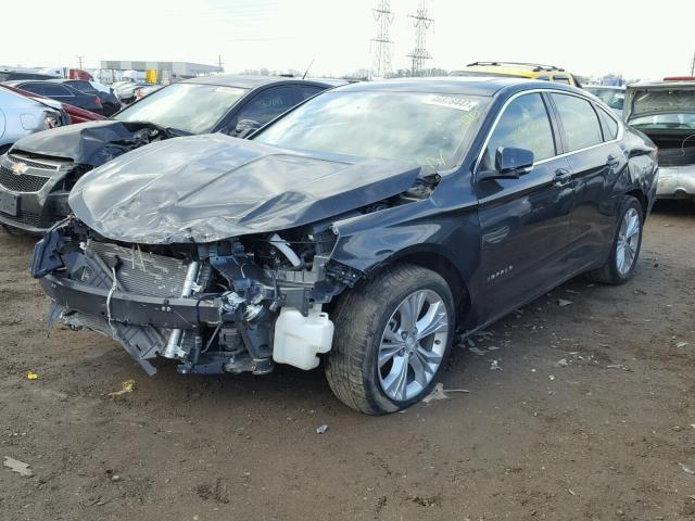 2G1125S39E9103796 - 2014 CHEVROLET IMPALA CHARCOAL photo 2