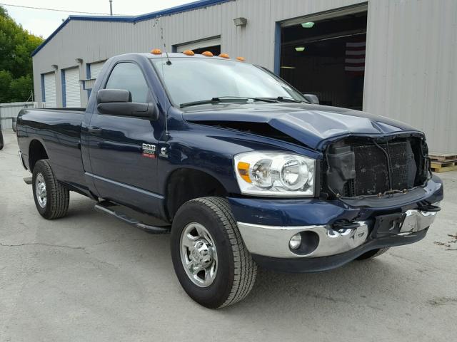 3D3KS26A57G818030 - 2007 DODGE RAM 2500 S BLUE photo 1