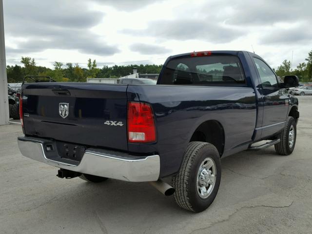 3D3KS26A57G818030 - 2007 DODGE RAM 2500 S BLUE photo 4