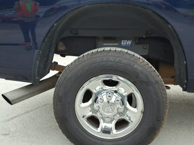 3D3KS26A57G818030 - 2007 DODGE RAM 2500 S BLUE photo 9
