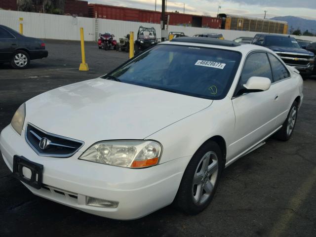 19UYA42611A024832 - 2001 ACURA 3.2CL TYPE WHITE photo 2