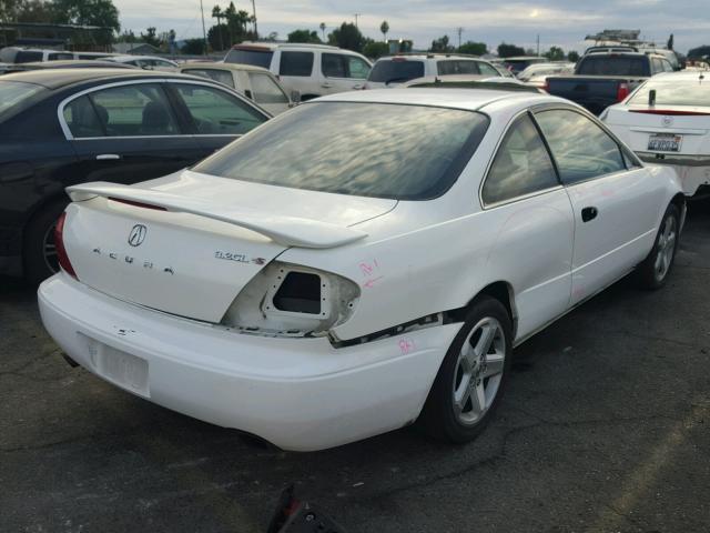 19UYA42611A024832 - 2001 ACURA 3.2CL TYPE WHITE photo 4