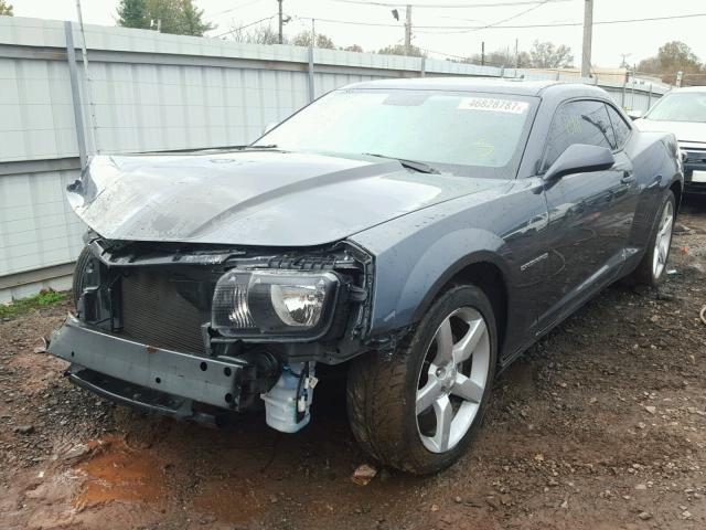 2G1FC1EV9A9175794 - 2010 CHEVROLET CAMARO CHARCOAL photo 2