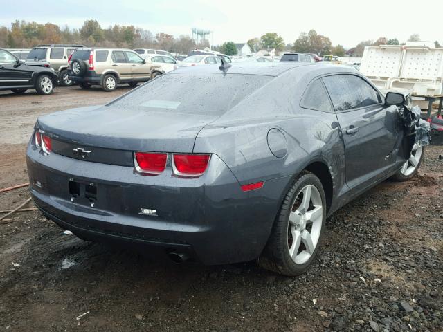 2G1FC1EV9A9175794 - 2010 CHEVROLET CAMARO CHARCOAL photo 4