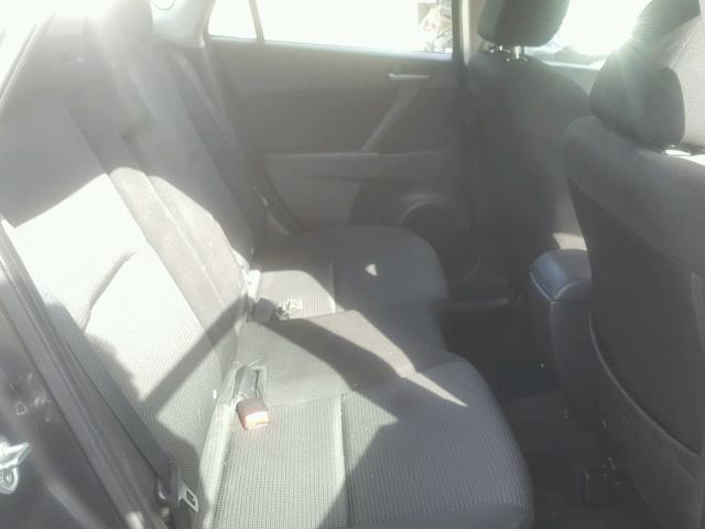 JM1BL1L76D1737623 - 2013 MAZDA 3 I GRAY photo 6