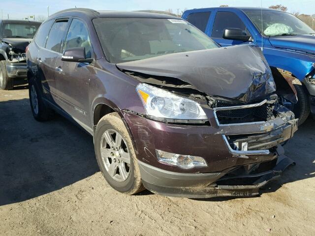 1GNEV23D59S163589 - 2009 CHEVROLET TRAVERSE L PURPLE photo 1