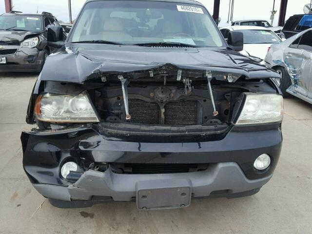 5LMEU88HX4ZJ11930 - 2004 LINCOLN AVIATOR 黑色 照片 9