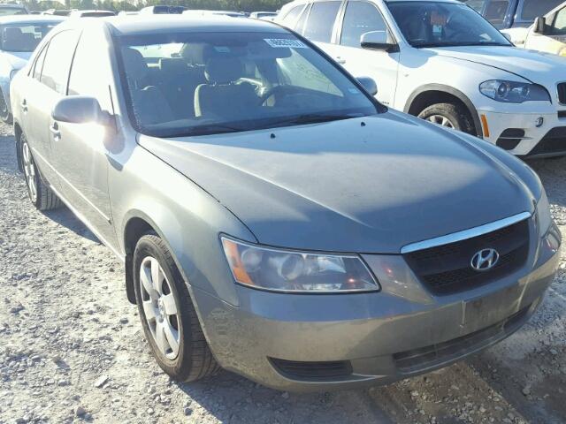 5NPET46C48H366614 - 2008 HYUNDAI SONATA GLS SILVER photo 1