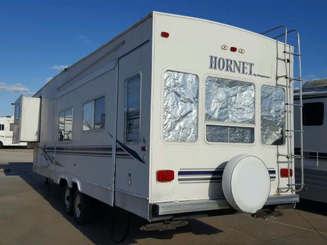 4YDF3152337307754 - 2003 KEYSTONE HORNET WHITE photo 4