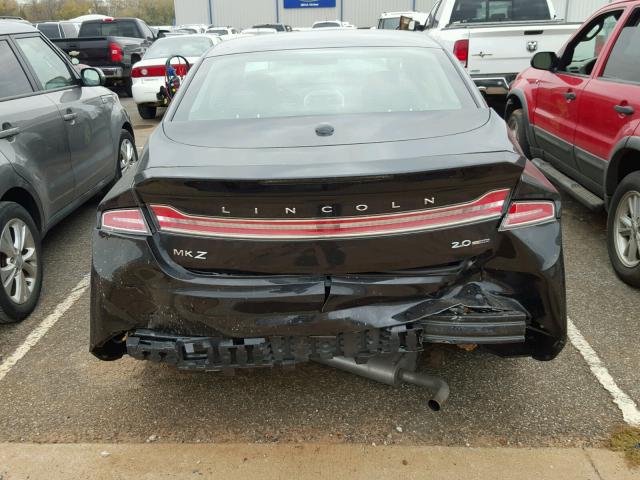 3LN6L2G99ER831226 - 2014 LINCOLN MKZ BLACK photo 9