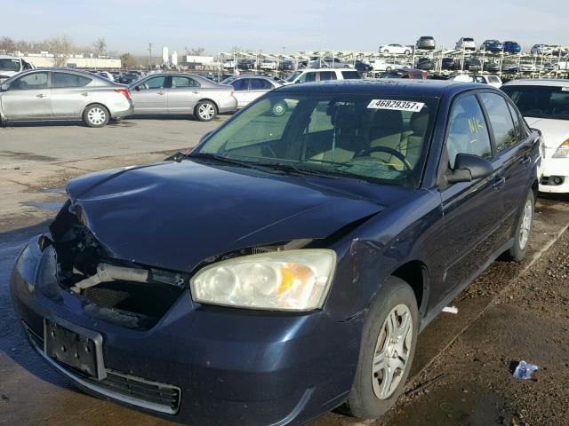 1G1ZS57FX7F266828 - 2007 CHEVROLET MALIBU LS BLUE photo 2