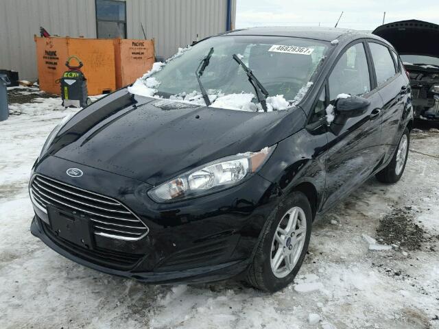 3FADP4EJ0HM119512 - 2017 FORD FIESTA BLACK photo 2