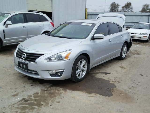 1N4AL3AP9EC133196 - 2014 NISSAN ALTIMA 2.5 SILVER photo 2