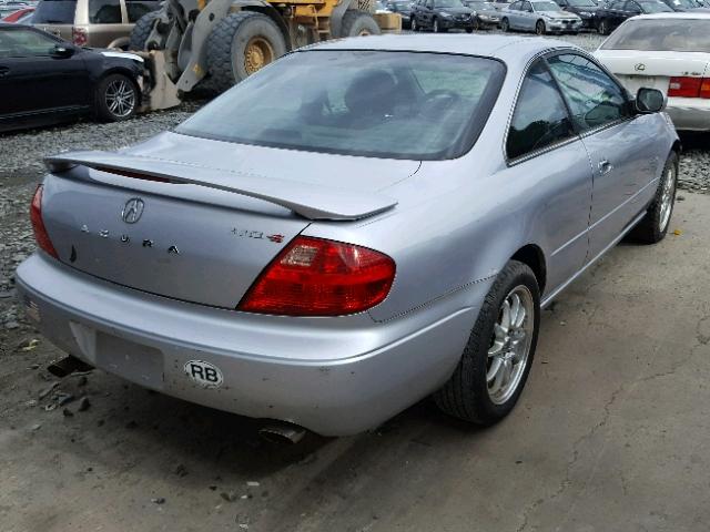 19UYA42711A009403 - 2001 ACURA 3.2CL TYPE SILVER photo 4