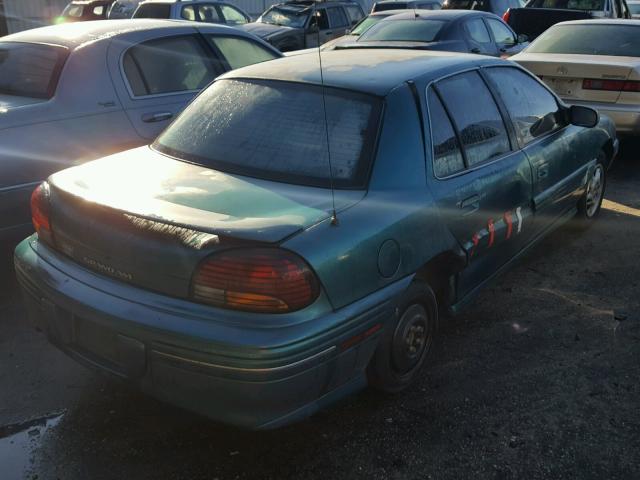 1G2NE52T0TM566964 - 1996 PONTIAC GRAND AM S GREEN photo 4