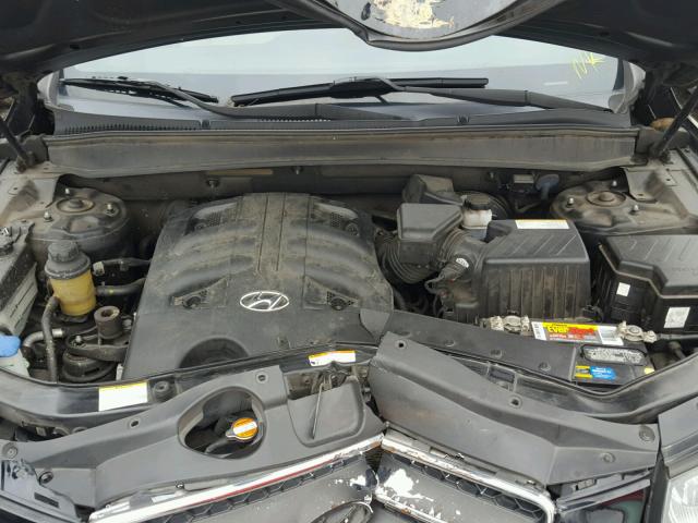 5NMSH13E78H142999 - 2008 HYUNDAI SANTA FE S 黑色 照片 7