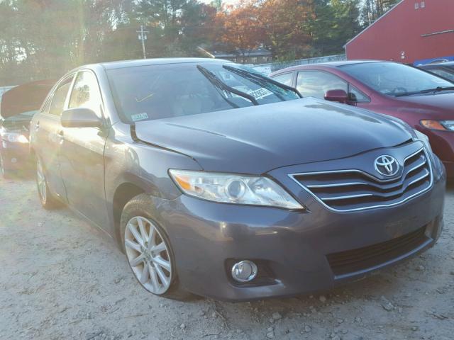 4T4BF3EK5BR100711 - 2011 TOYOTA CAMRY BASE GRAY photo 1