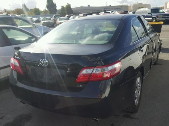 4T1BK46KX7U004753 - 2007 TOYOTA CAMRY NEW BLACK photo 4