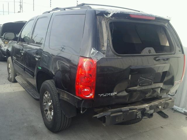 1GKFC13J77R426659 - 2007 GMC YUKON BLACK photo 3