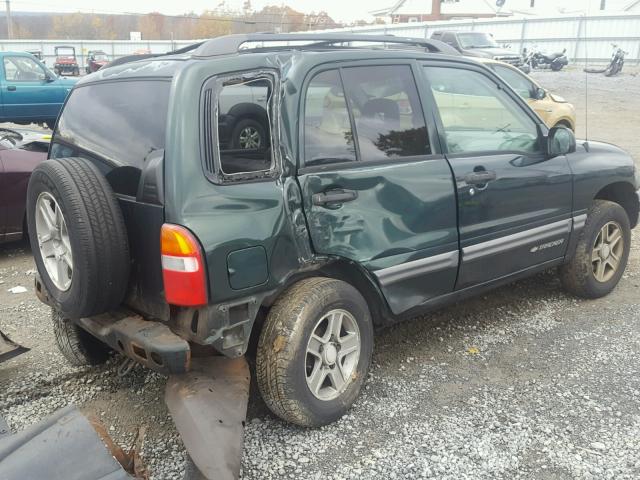 2CNBJ134146904104 - 2004 CHEVROLET TRACKER GREEN photo 9