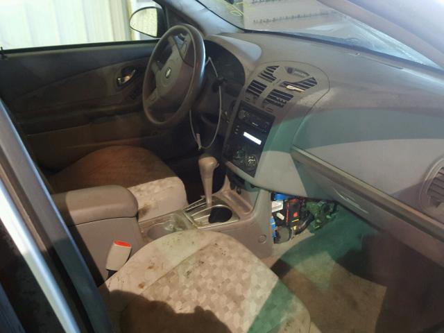 1G1ZT64875F160987 - 2005 CHEVROLET MALIBU MAX 银色 照片 5