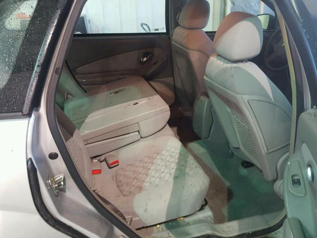 1G1ZT64875F160987 - 2005 CHEVROLET MALIBU MAX 银色 照片 6